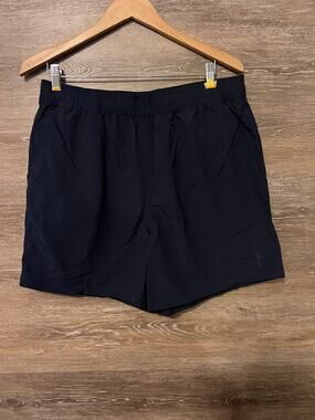 Caribbean’s swim shorts size Large navy blue string pool beach